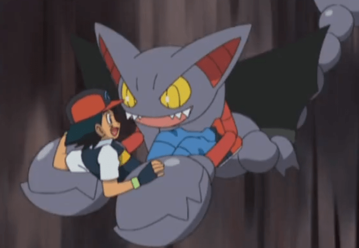 宝可梦小智的天蝎进化为天蝎王成功克服在对战中的恐惧