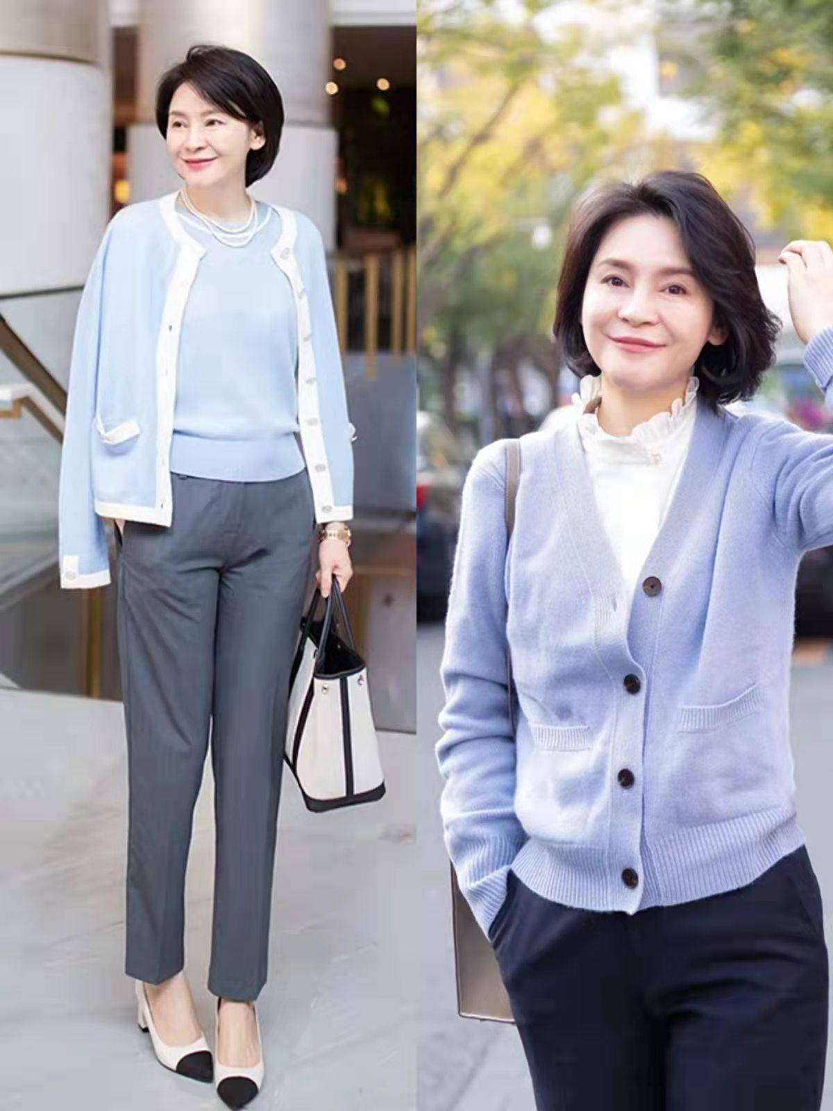 马甲 50+妈妈辈开春第一件“外套”，要从这几款里选，穿再久都不过时