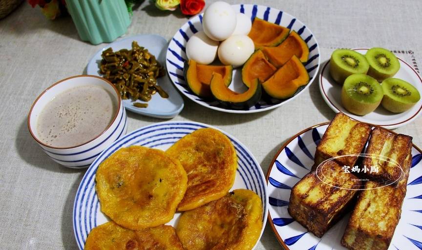 圆白菜|一家子的6天早餐,每天都有新花样,经济有营养,好吃又健康