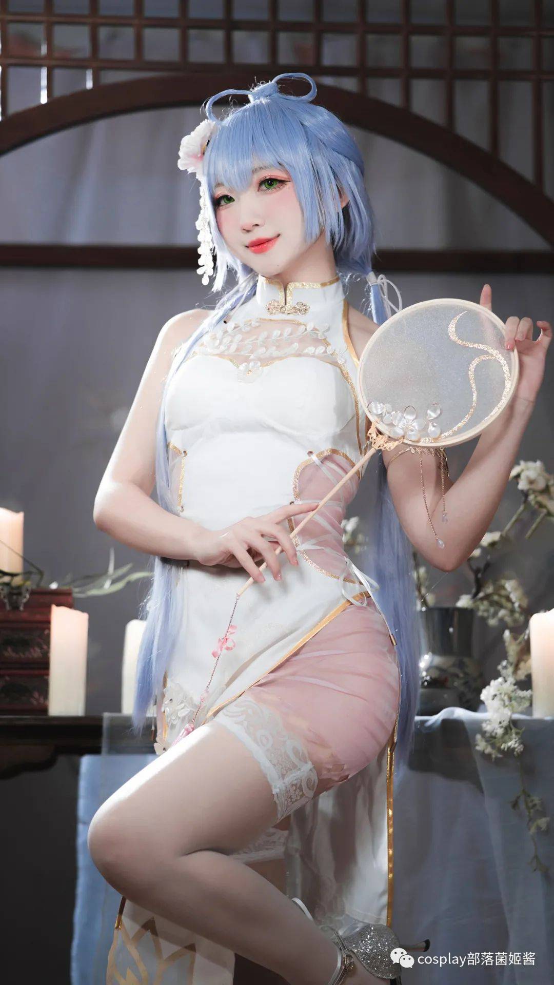 cos旗袍洛天依唯美私房cos正片尤幽