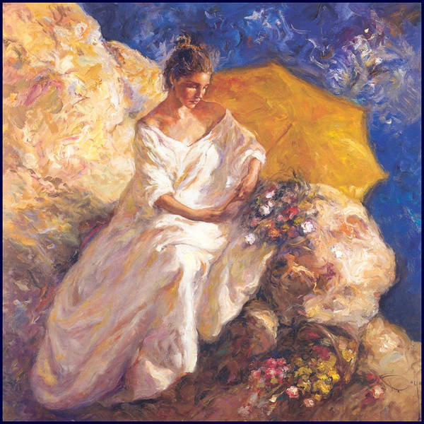 千人一面的现代型美女西班牙画家joseroyo写实人物油画