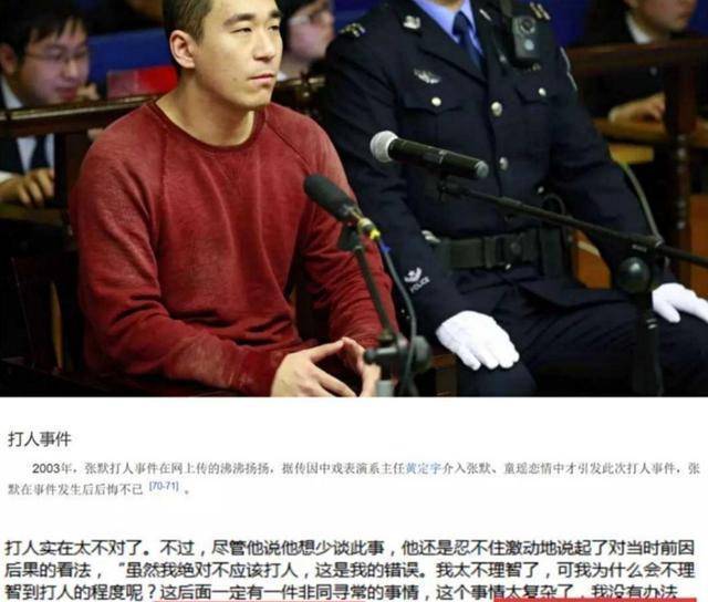 原创张国立儿子中戏暴打童谣至开除事后采访表示这种事你们来更激烈