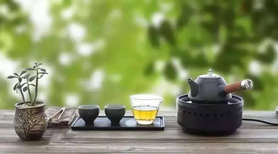 立春喝茶图片