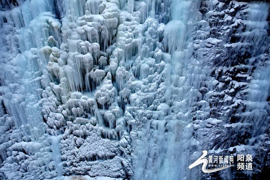 仙人乡|冬奥带火冰雪游丨山西盂县绝美冰瀑惊艳上线 错过需再等一年