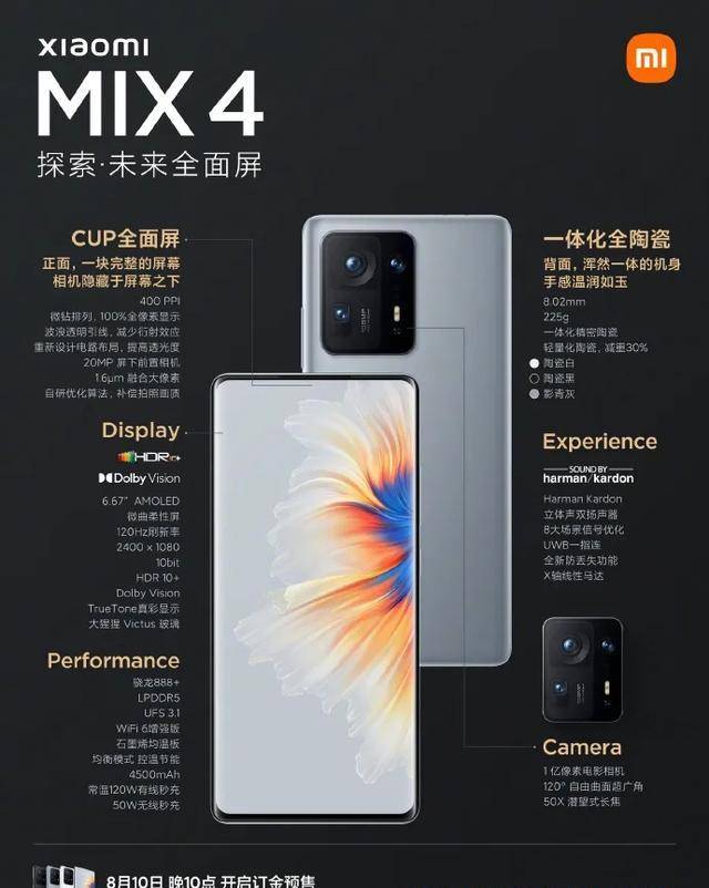 小米MIX 4首发价格揭秘，科技与性价比的完美融合