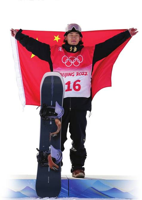中国单板滑雪第一人图片