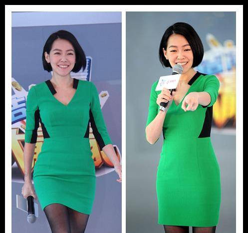 裙子 小S真的很适合包臀裙，穿在身上年轻还大方，气场看着太自信了