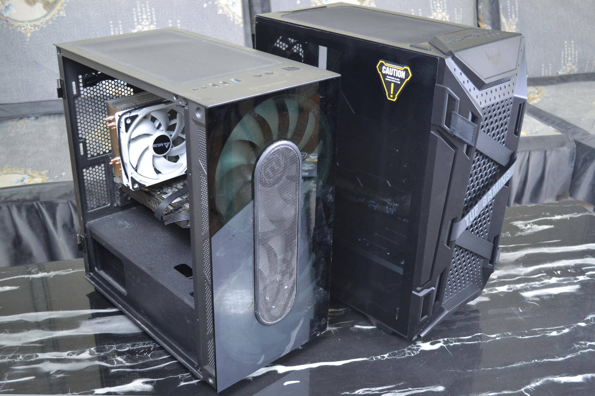 虎年桌面升级日记:华硕asus tuf gt301火枪手中塔机箱