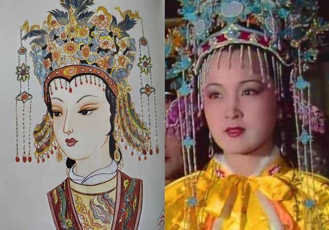 角色|87《红楼梦》杨树云的设计手稿，陈晓旭太像了，仿佛从画中走出来