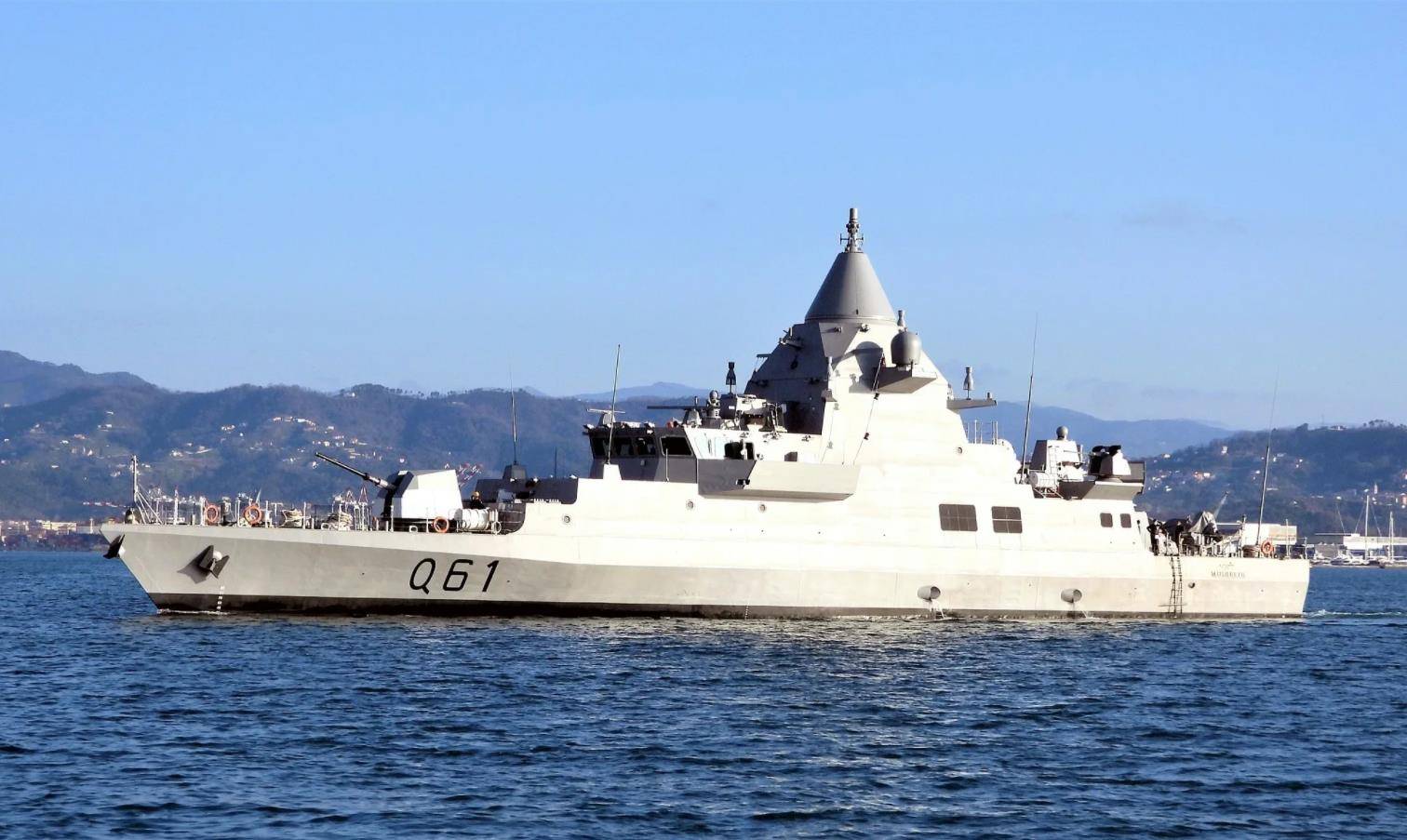 首艘穆舍里布级巡逻舰到货,武器多样化,担负海上监视重任!