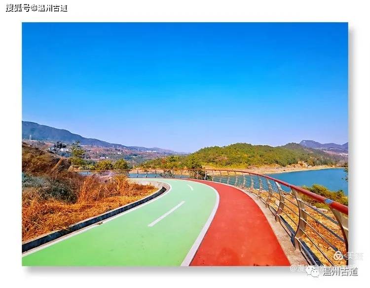 5米宽的塑胶跑道前行,才发现整个钟前湖远远还不至你在水库坝上看到