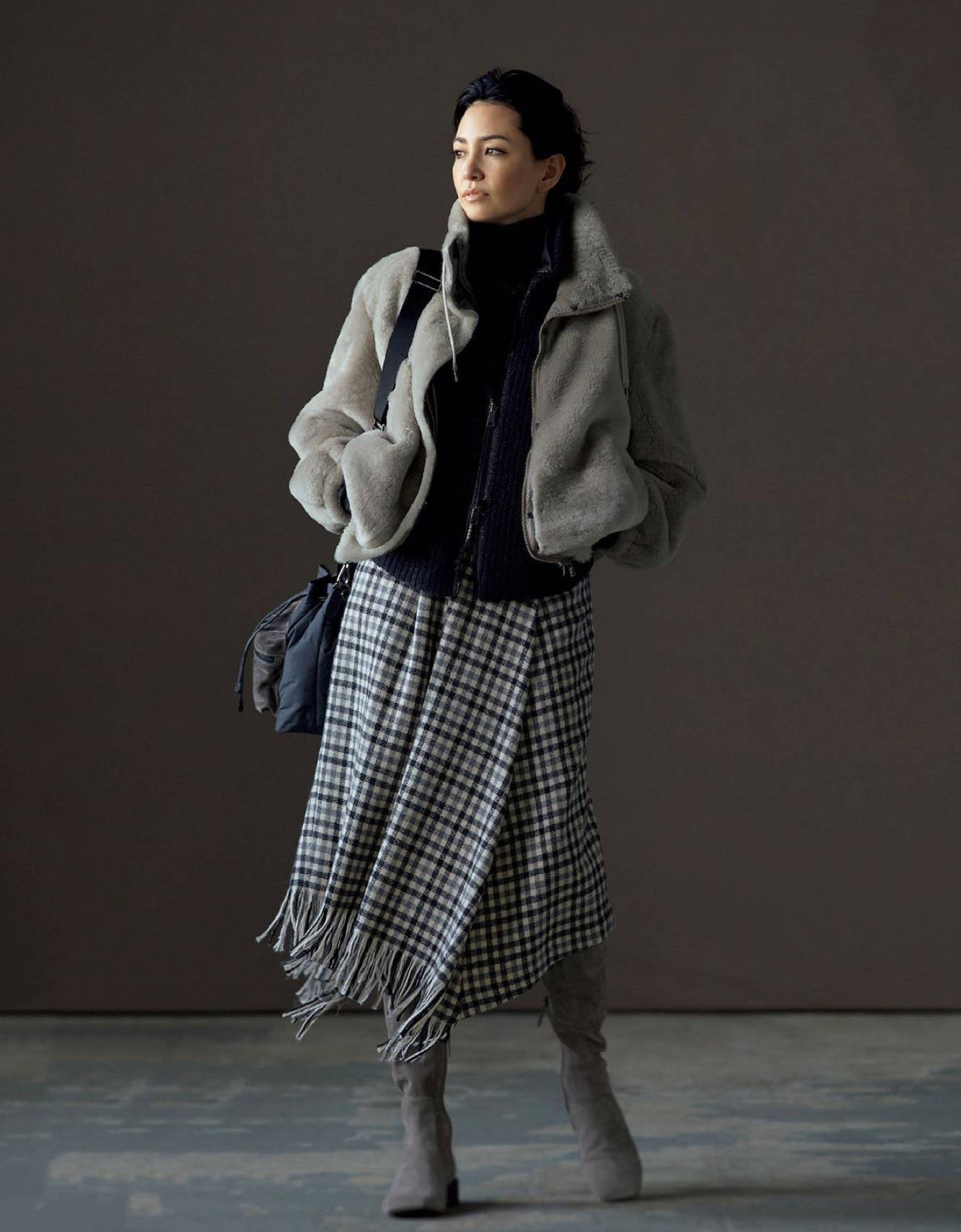 进行 没想到“日系叠穿”火了，兼具温度与风度