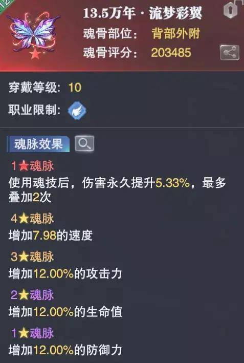 原创魂师对决新版本专属及外附魂骨大改版可带3个外附太卷了