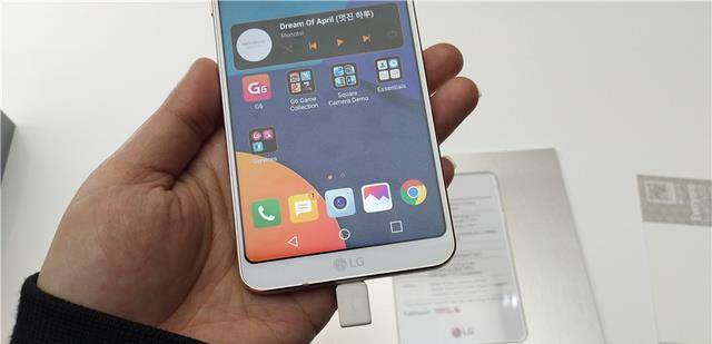 189显示屏镜头不突出lgg6展会现场上手_机身_设计_手机