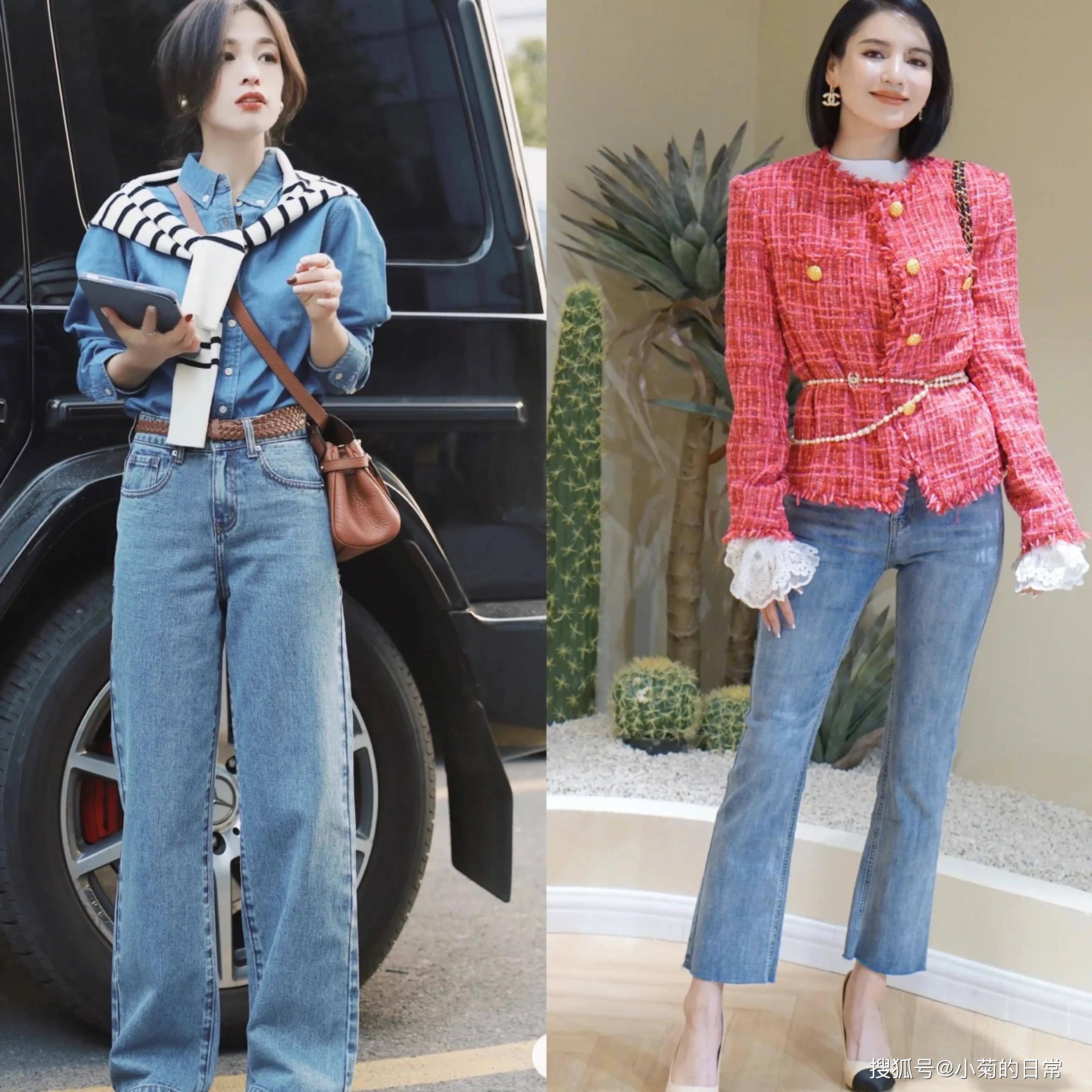 姐妹 今春刚火了一穿法：叫“塞裤腰”，穿上不用P图也超美、超显高