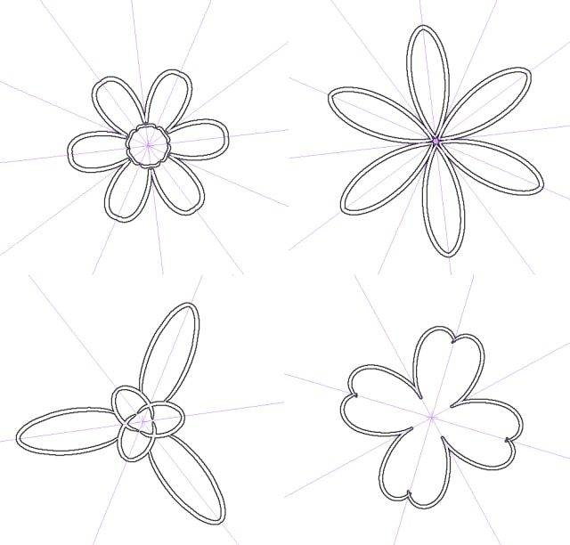 蕾丝花边怎么画3秒画出简单的花边图案