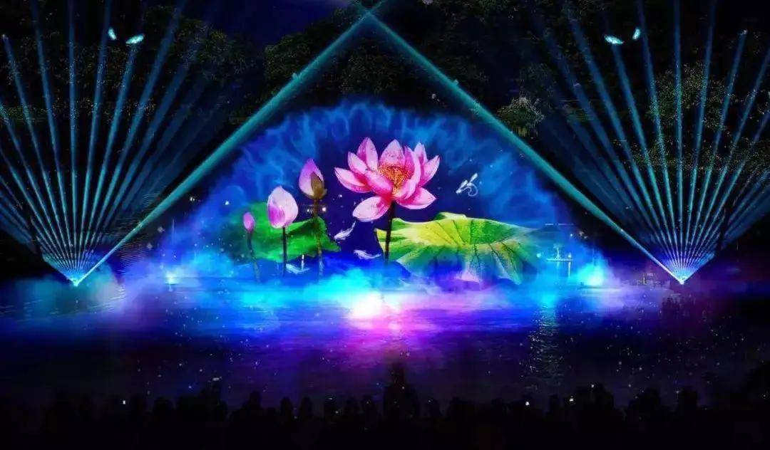 【文旅夜游】用全息投影打造全新的水幕投影_文化_水秀_成像
