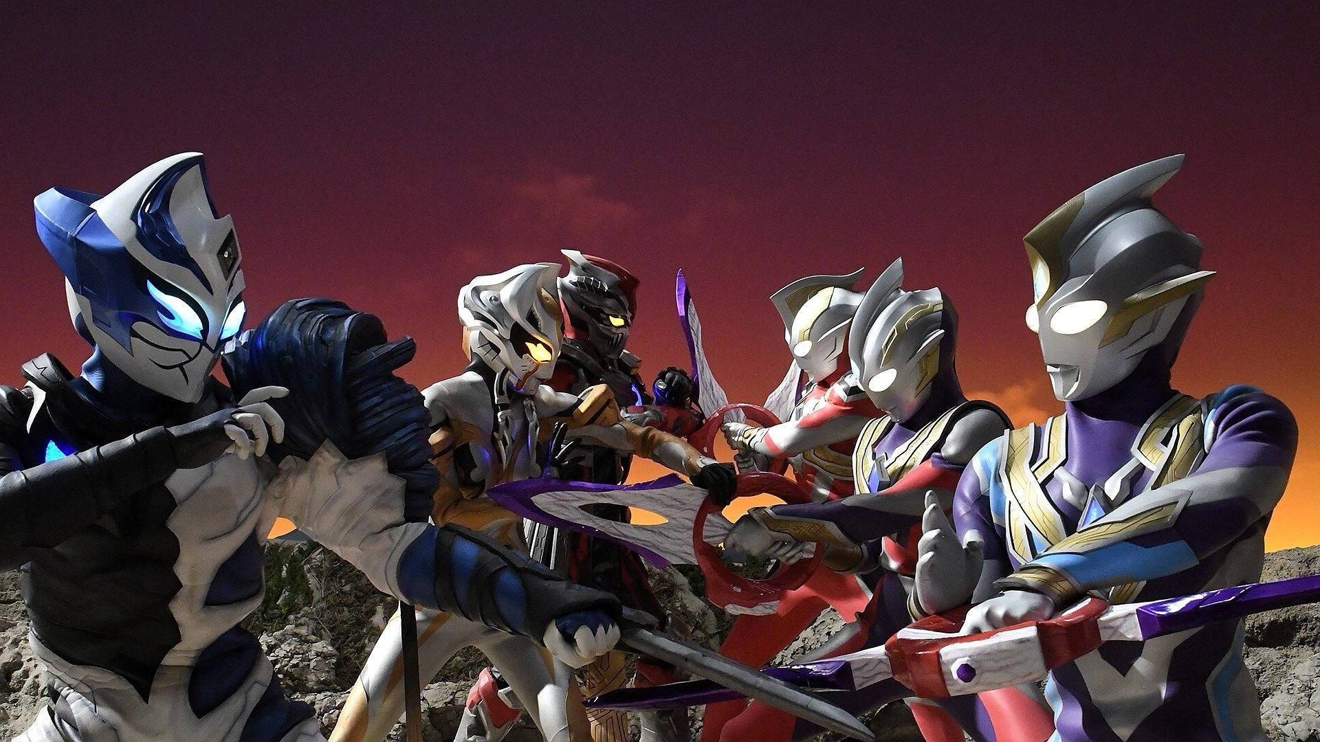 原创奥特曼两代卡姐同台竞技双倍快乐袭来对不起我全都要