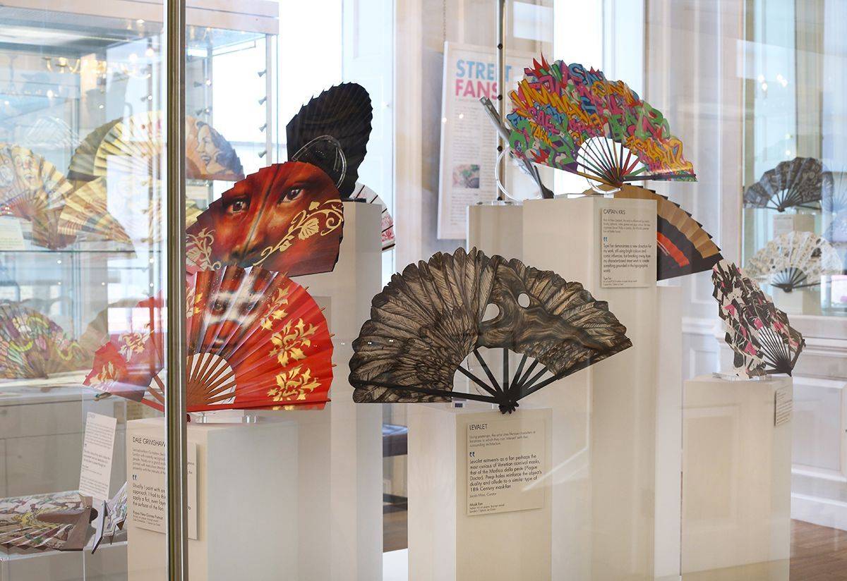 伦敦旅游独特景点之:扇子博物馆_藏品_通票_艺术