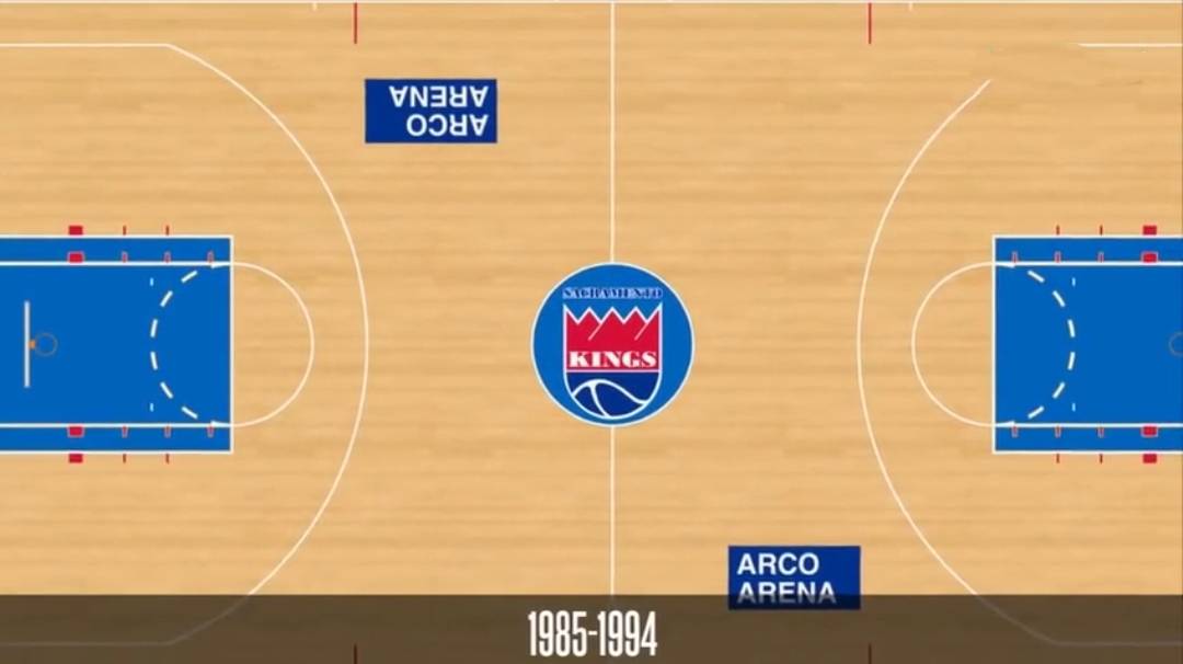 nba回忆国王队主场篮球场木地板变化史