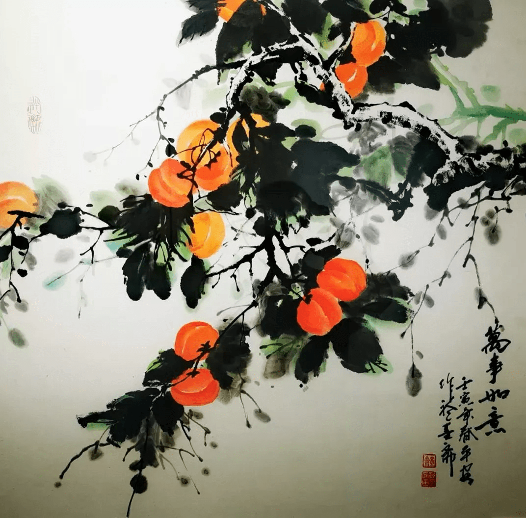 水墨画|溢彩吕梁丨 高平安水墨画作品在吕梁市群众艺术馆展出