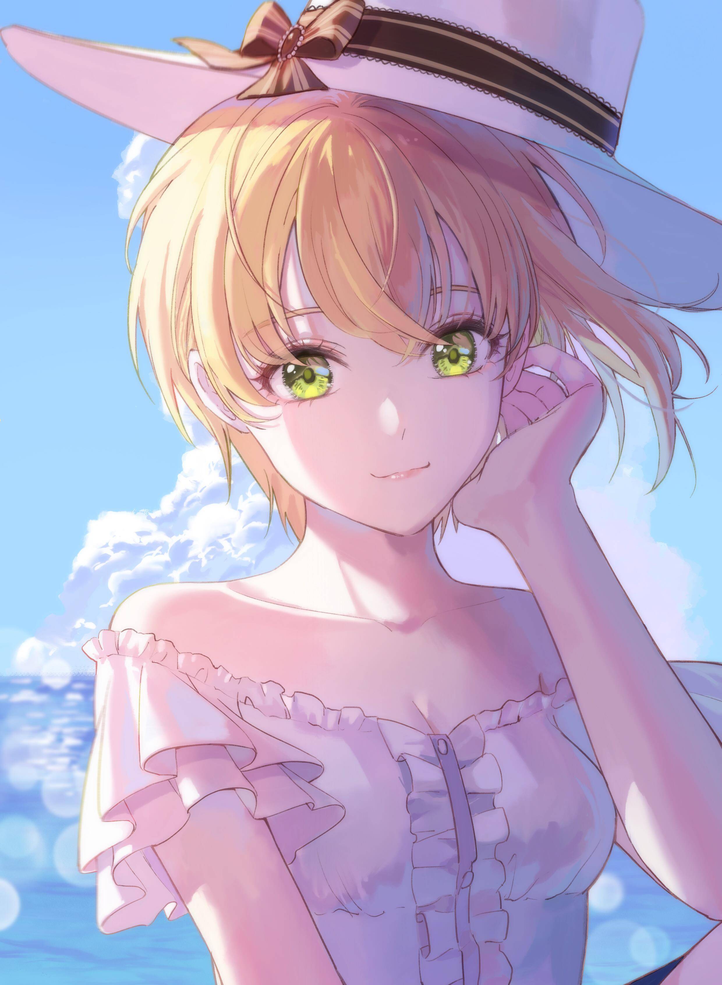 二次元好看小姐姐「第121期」魅惑金发小_法国_偶像_zhixi