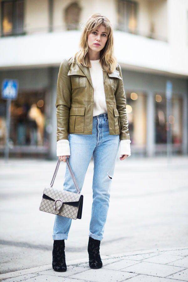 设计 皮夹克以其标志性的金属拉链和纽扣设计带给人们机车朋克的感觉