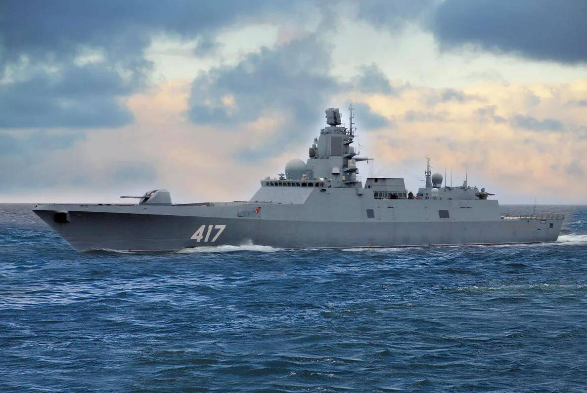 原创俄海军22350型护卫舰搭载大量攻击性武器凸显俄现实无奈