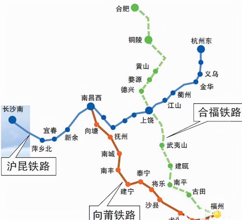 江西3條鐵路最新動態來襲總投資超2600億快看看沿途有你家嗎