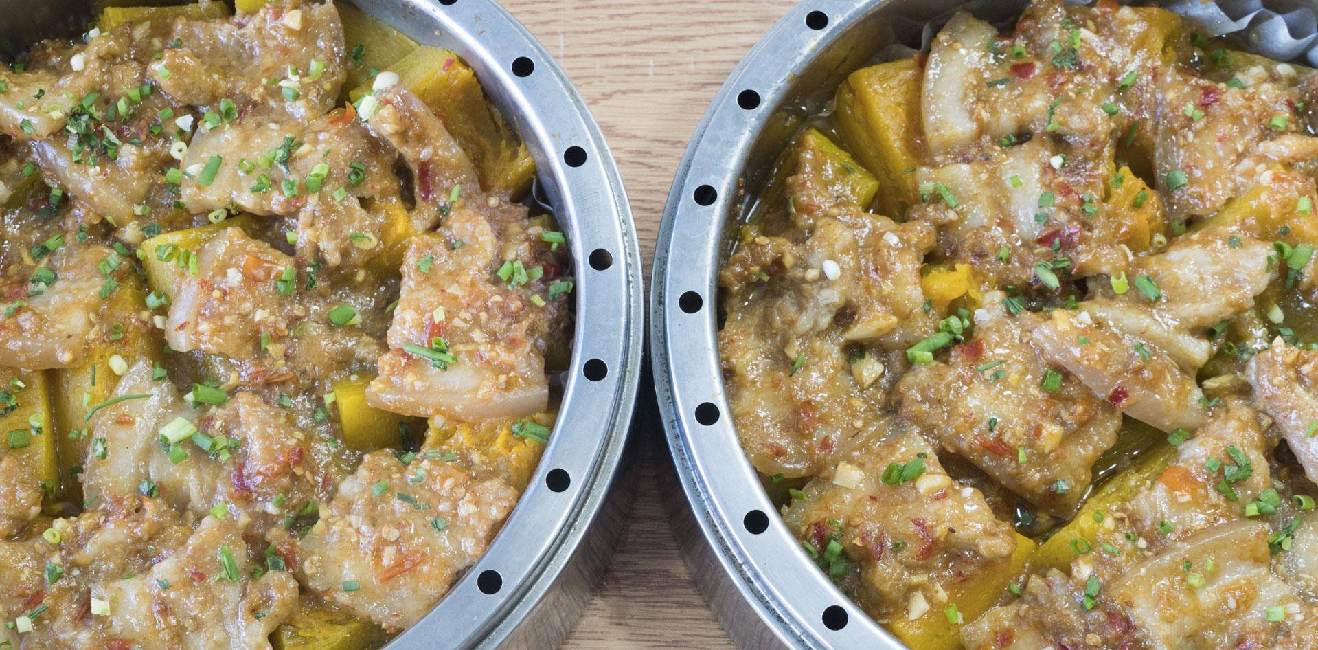 米面|做粉蒸肉,妈妈50年的经验教我做,五花肉酥烂不腻,米面不夹生