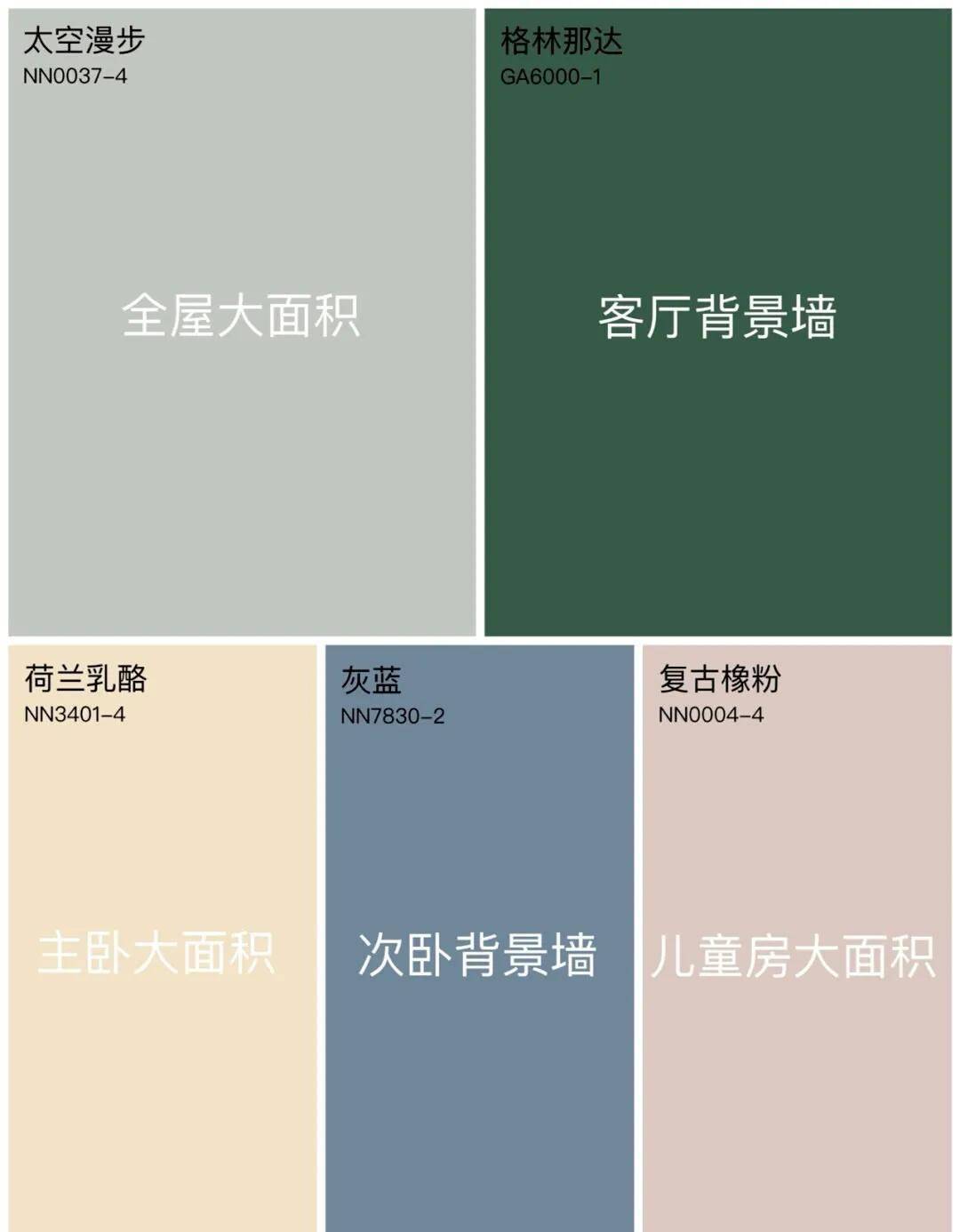 设计分享全屋颜色搭配设计实拍图