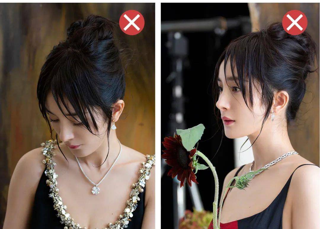 卷发女星杨幂新造型又“翻车”了？千万不要留这几种发型，显土又显脸大！