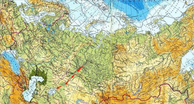 西伯利亚世界地图图片