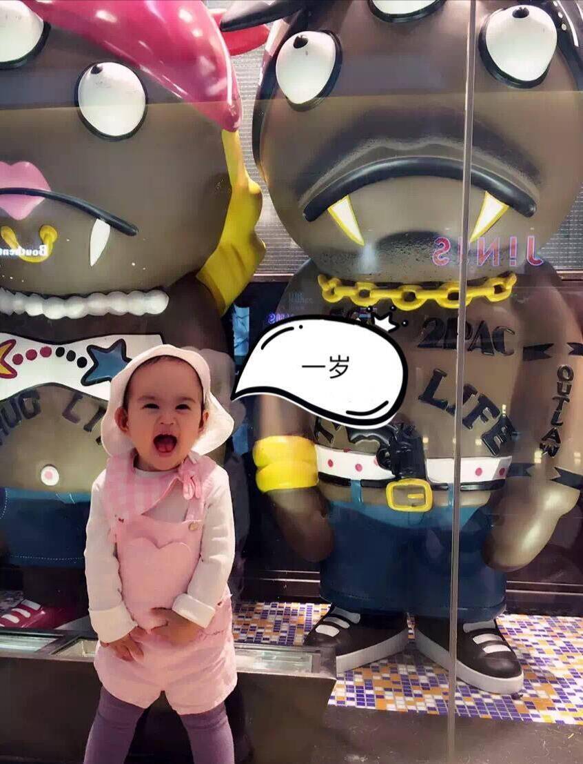 包文婧包贝尔为女儿庆四周岁生日,一岁到四岁饺子颜值一年一个样