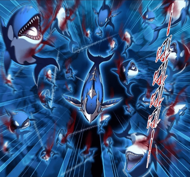 斗罗大陆:海上霸主,八怪战魔鲸!白鲨战魔鲸!海域传音!_魂兽_塞西_小白