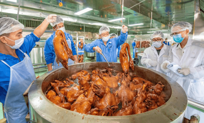 熟食加工车间参照图图片