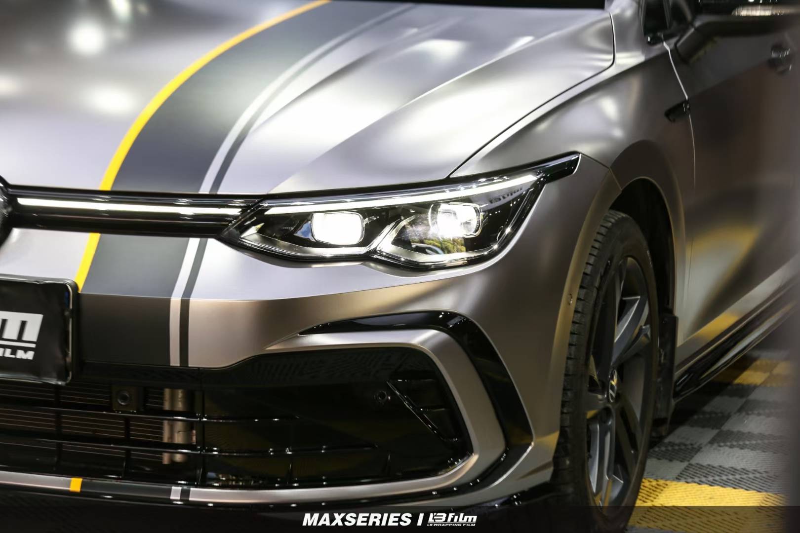 大众-高尔夫-lbfilm改色膜电光战斗灰