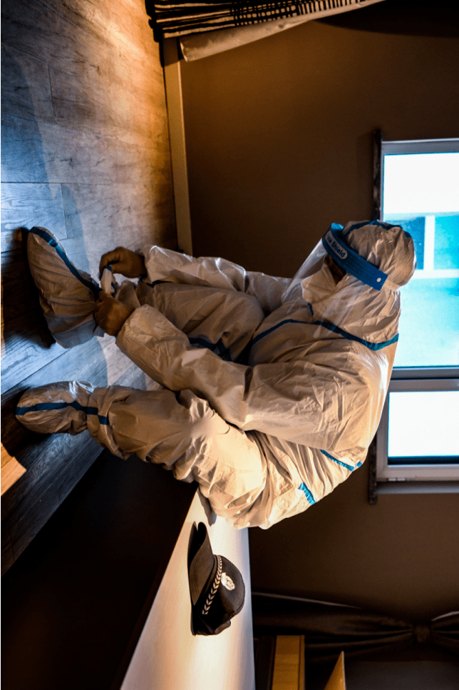 「一线影像」吕梁公安抗疫进行时（高清大图）