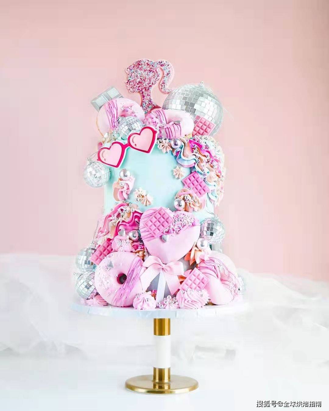 品牌春天到了,做个芭比风蛋糕吧!