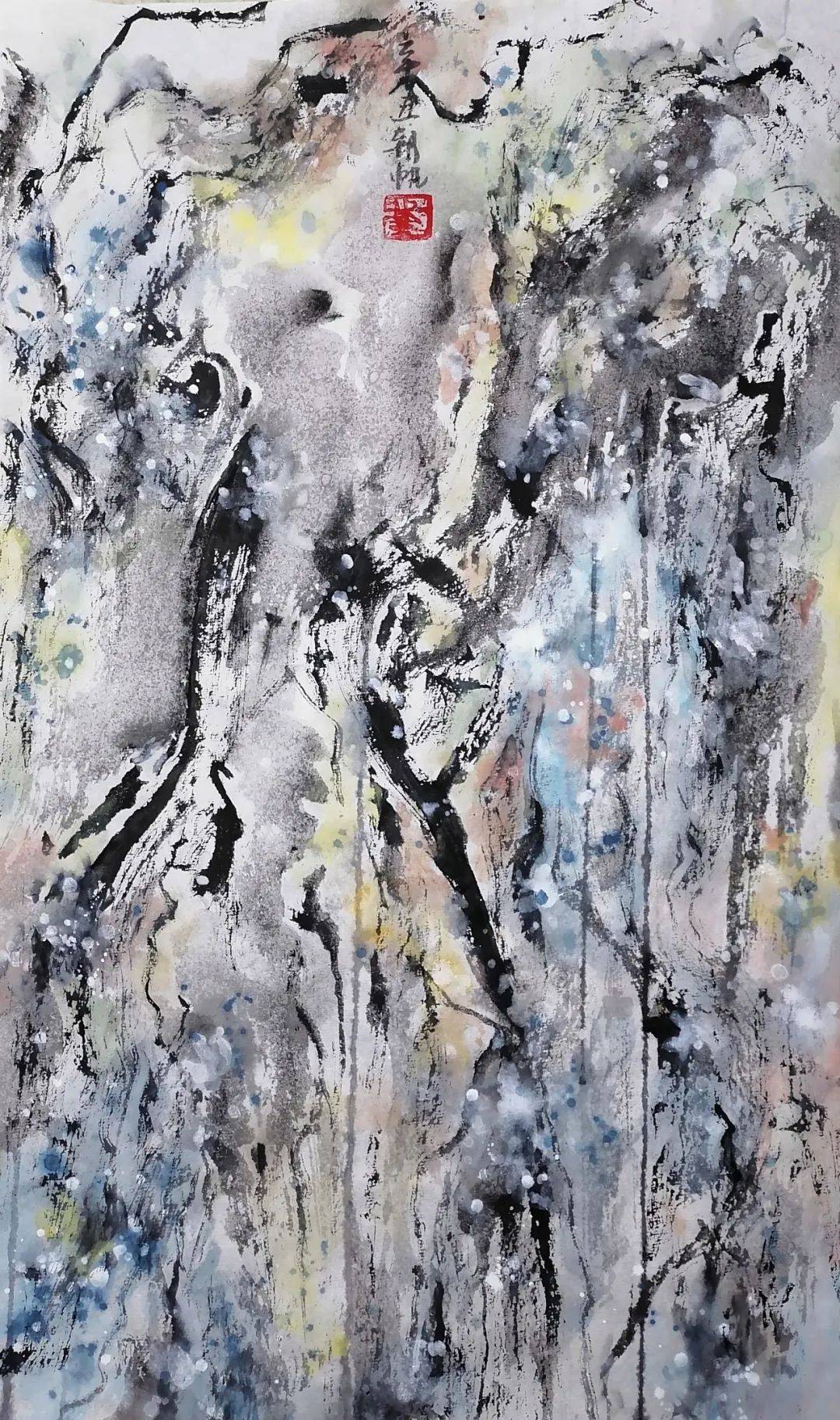 第四届国际抽象艺术网络展(下)_cm_作品_布面