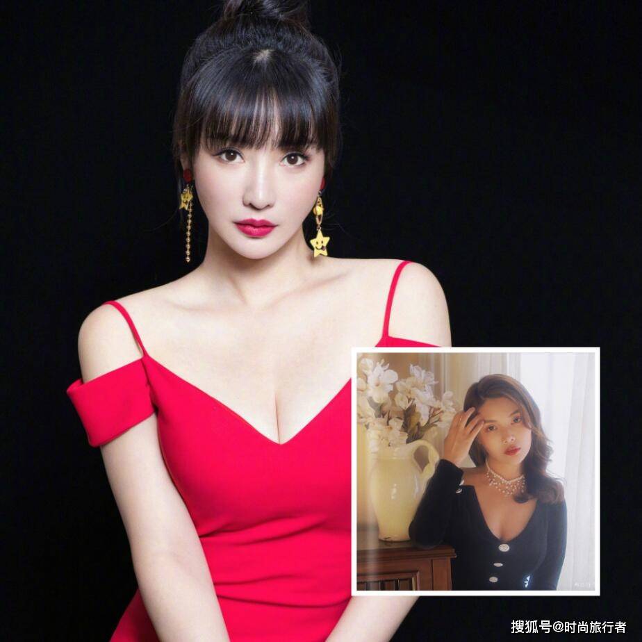 徐冬冬 90后徐冬冬和80后柳岩,都穿深V连衣裙,“大嫂”年轻就一定赢吗