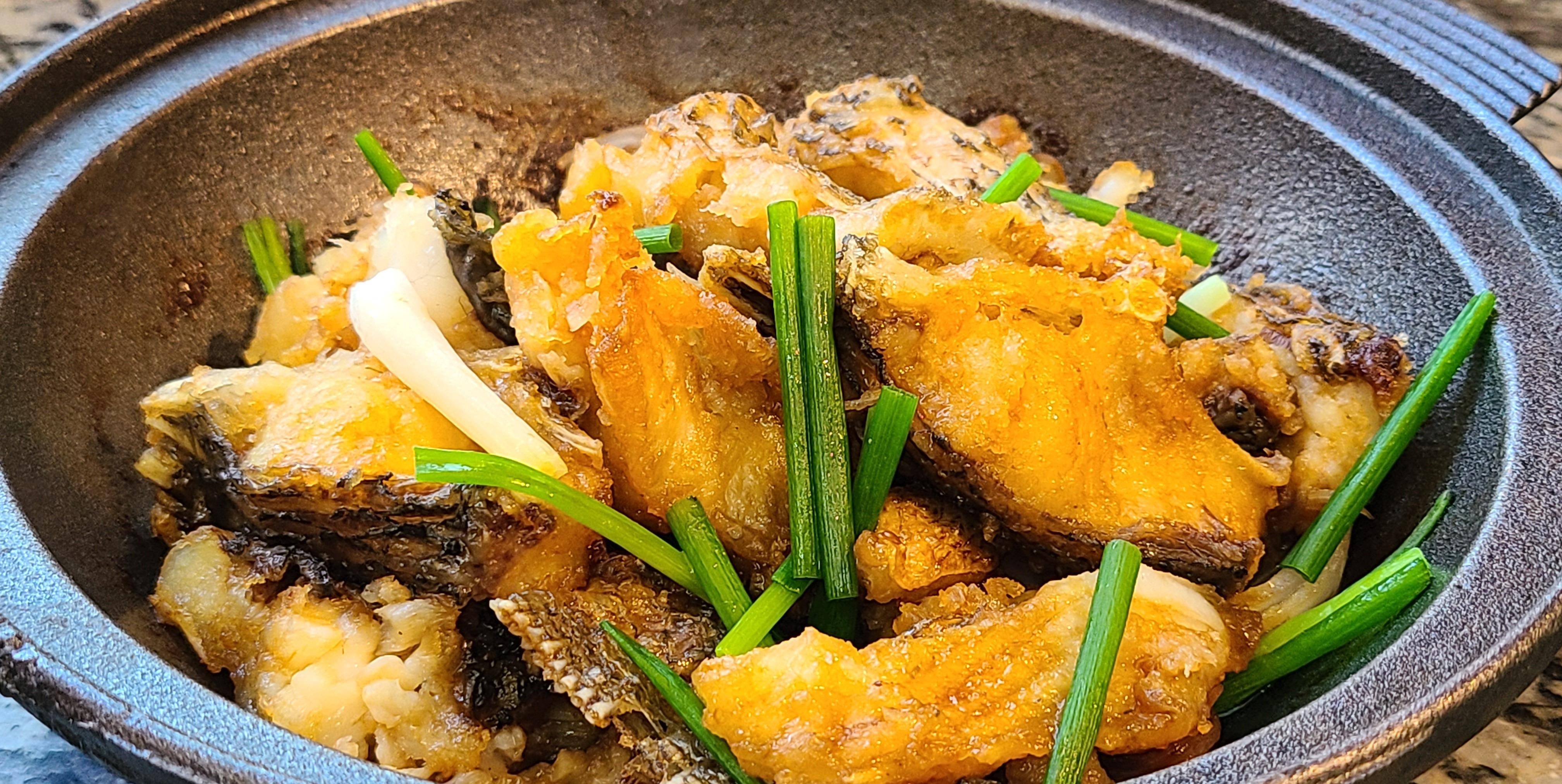 原创罗非鱼的广东做法简单营养又好吃出锅香喷喷的看着就想吃