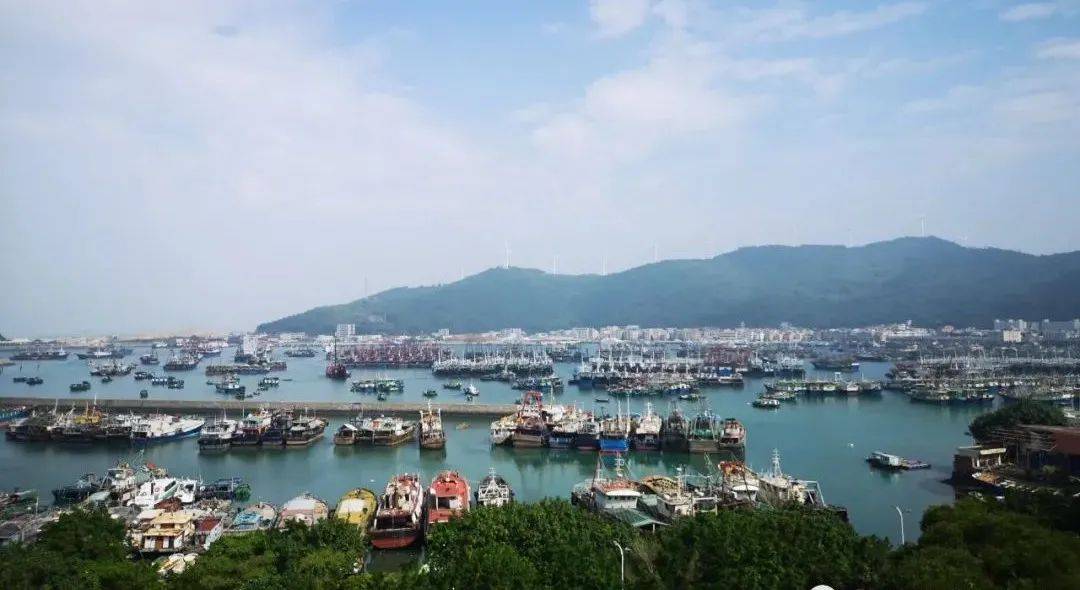 闸坡国家级中心渔港国家十大渔港码头之一