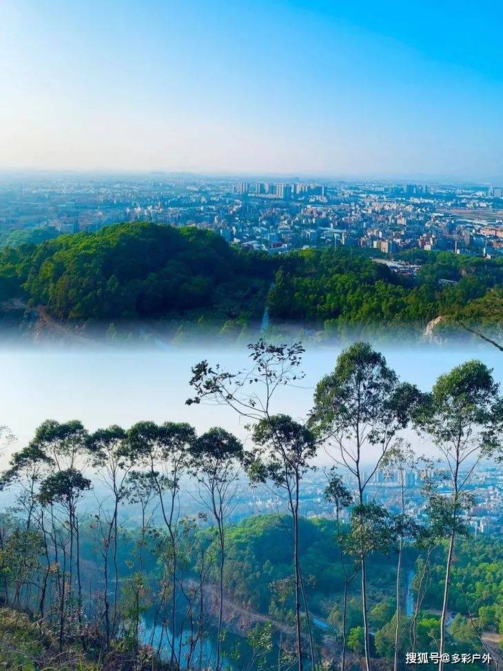 背面接帽峰山,南面连接白云山六片山位于白云区龙归镇永兴村属于驴友