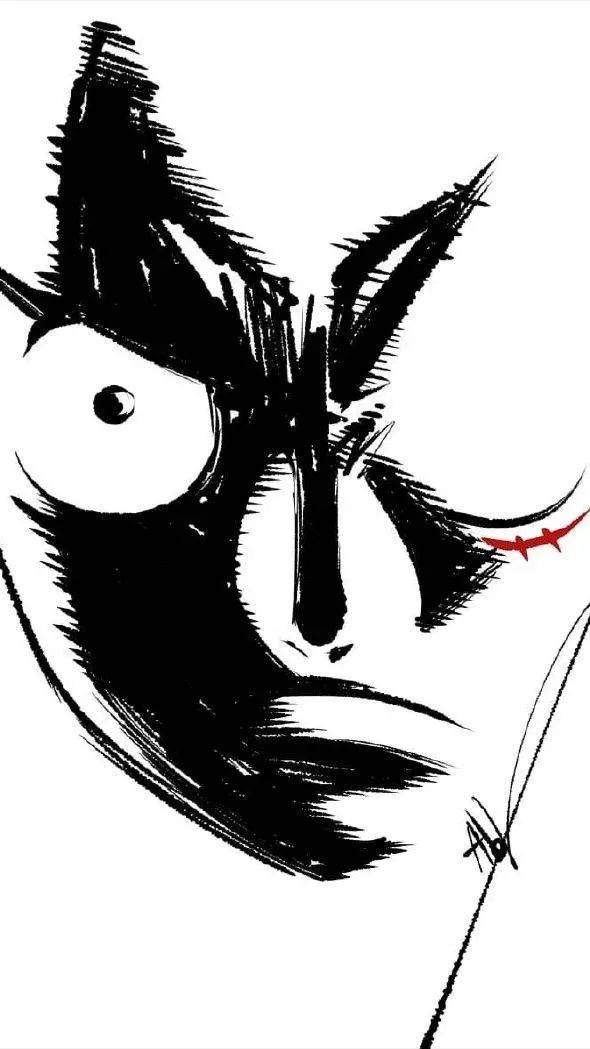 海贼王壁纸路飞暗黑系列