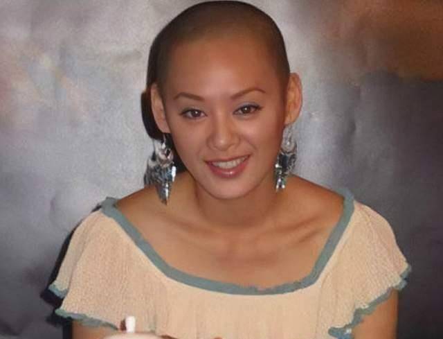 长发|剃了头更惊艳，戴头套反而拉低颜值，女明星光头造型差异大