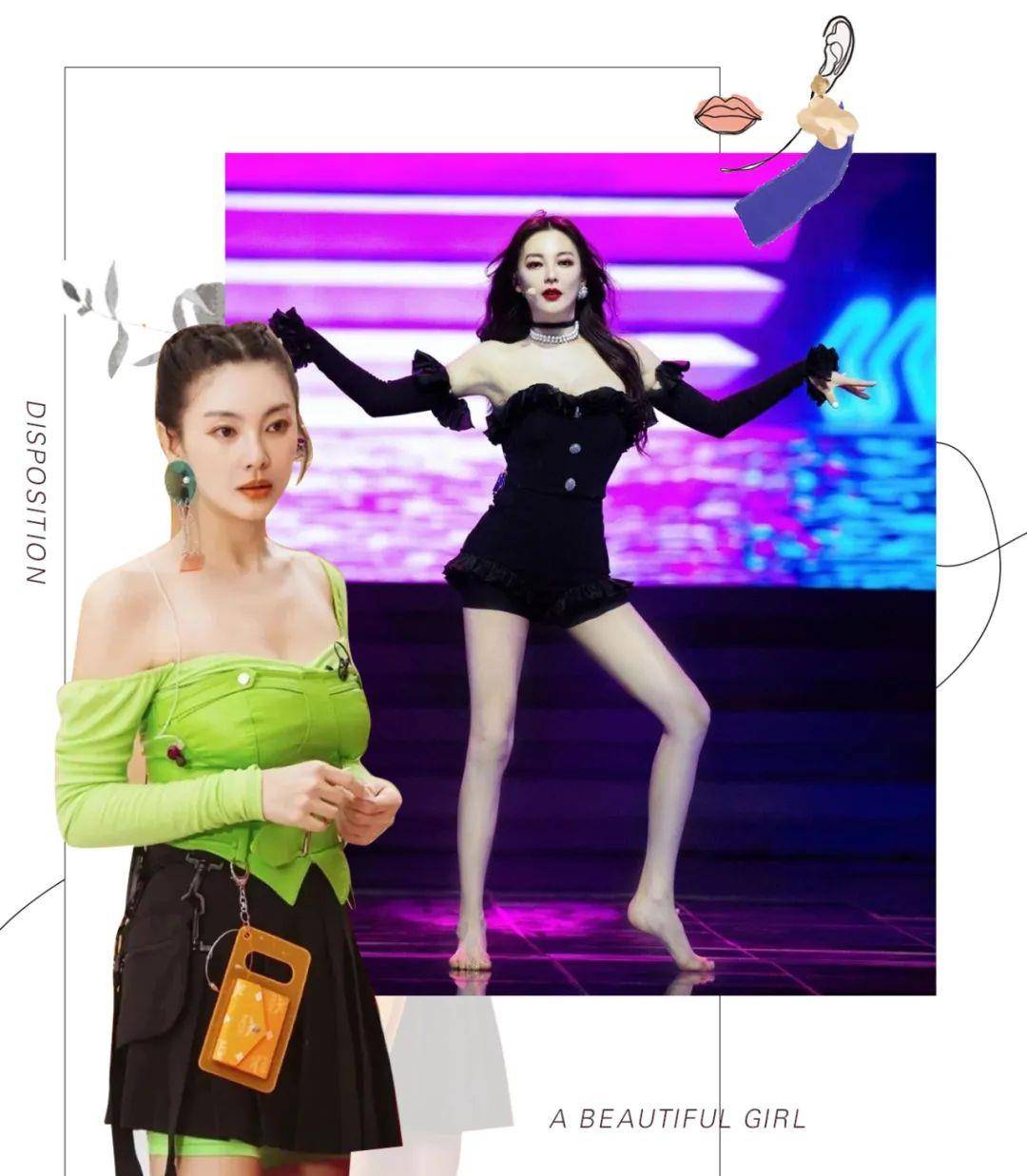 故事传记张钧甯半透照曝光？后背只系一根带子，还故意秀锁骨？