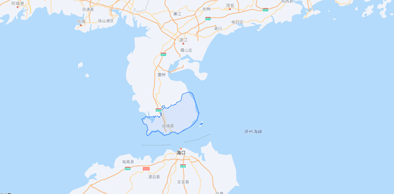 湛江市徐聞縣,位於廣東省西南部,地處南海之濱,中國大陸最南端,與海南