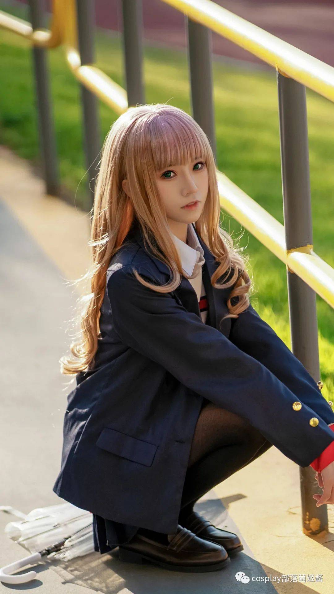 cos高中生装扮南梦芽cos正片绮太郎
