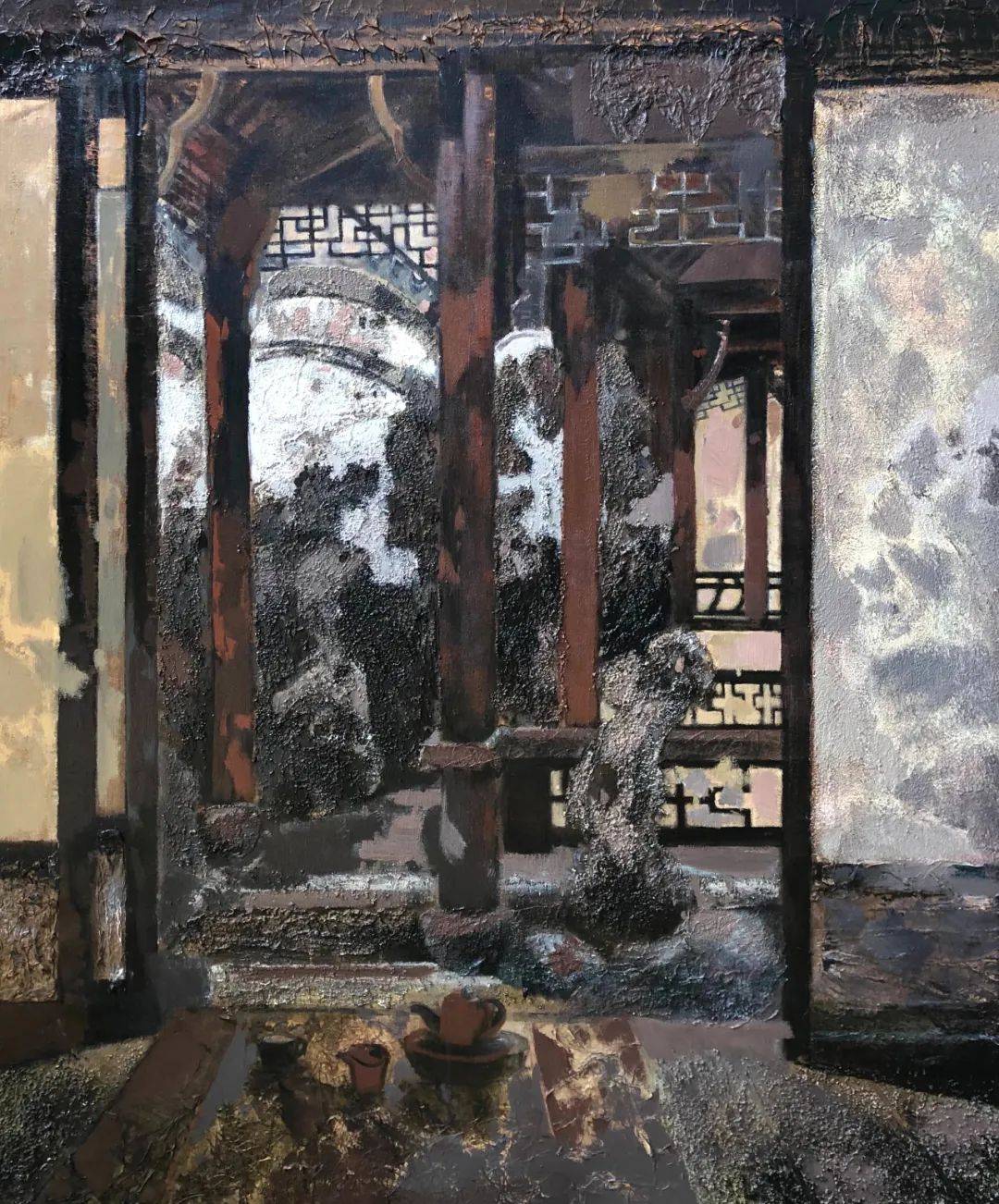 参展艺术家·张辰曲独立艺术家,1996年毕业于河北省艺术学校,现生活